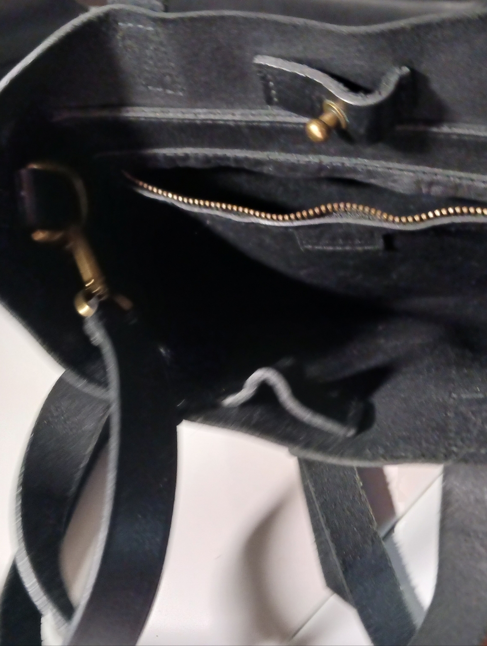 Madewell Small Transport Crossbody Black - Picture 3 of 6
